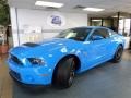 2014 Grabber Blue Ford Mustang Shelby GT500 SVT Performance Package Coupe  photo #1