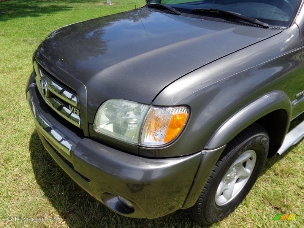 2003 Tundra SR5 Access Cab 4x4 - Phantom Gray Pearl / Gray photo #48