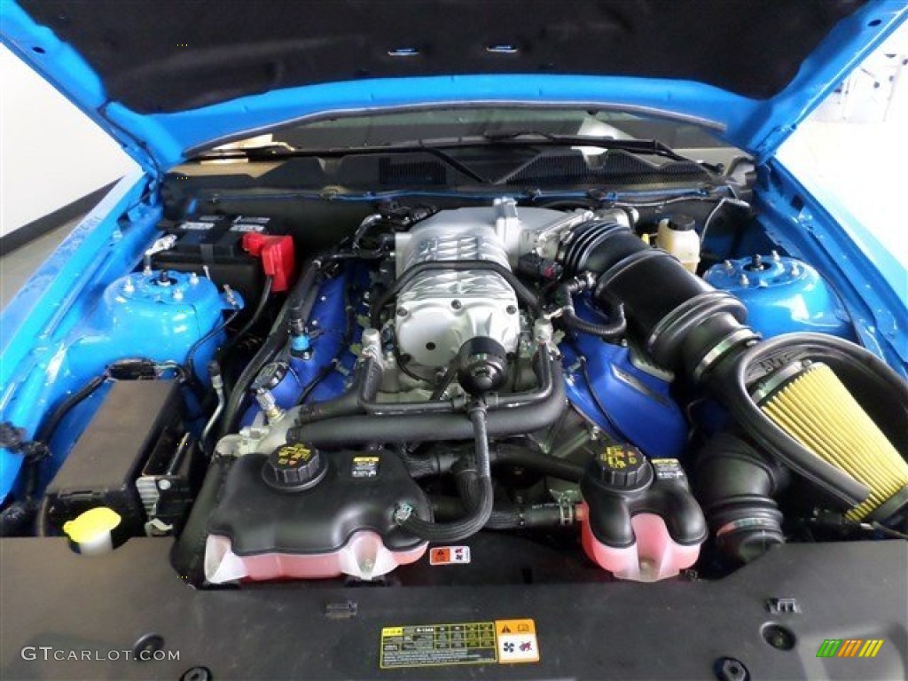 2014 Ford Mustang Shelby GT500 SVT Performance Package Coupe 5.8 Liter SVT Supercharged DOHC 32-Valve Ti-VCT V8 Engine Photo #85154168