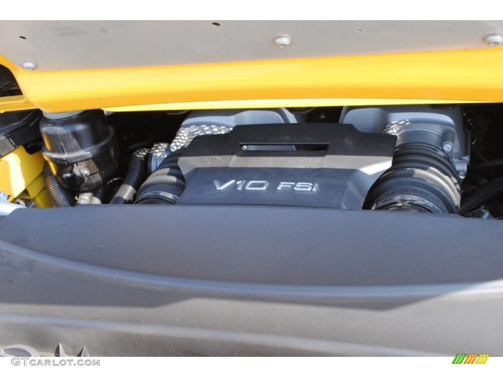 2011 Audi R8 Spyder 5.2 FSI quattro 5.2 Liter FSI DOHC 40-Valve VVT V10 Engine Photo #85154234