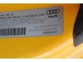 2011 Audi Exclusive Custom Color Speed Yellow Audi R8 Spyder 5.2 FSI quattro  photo #37