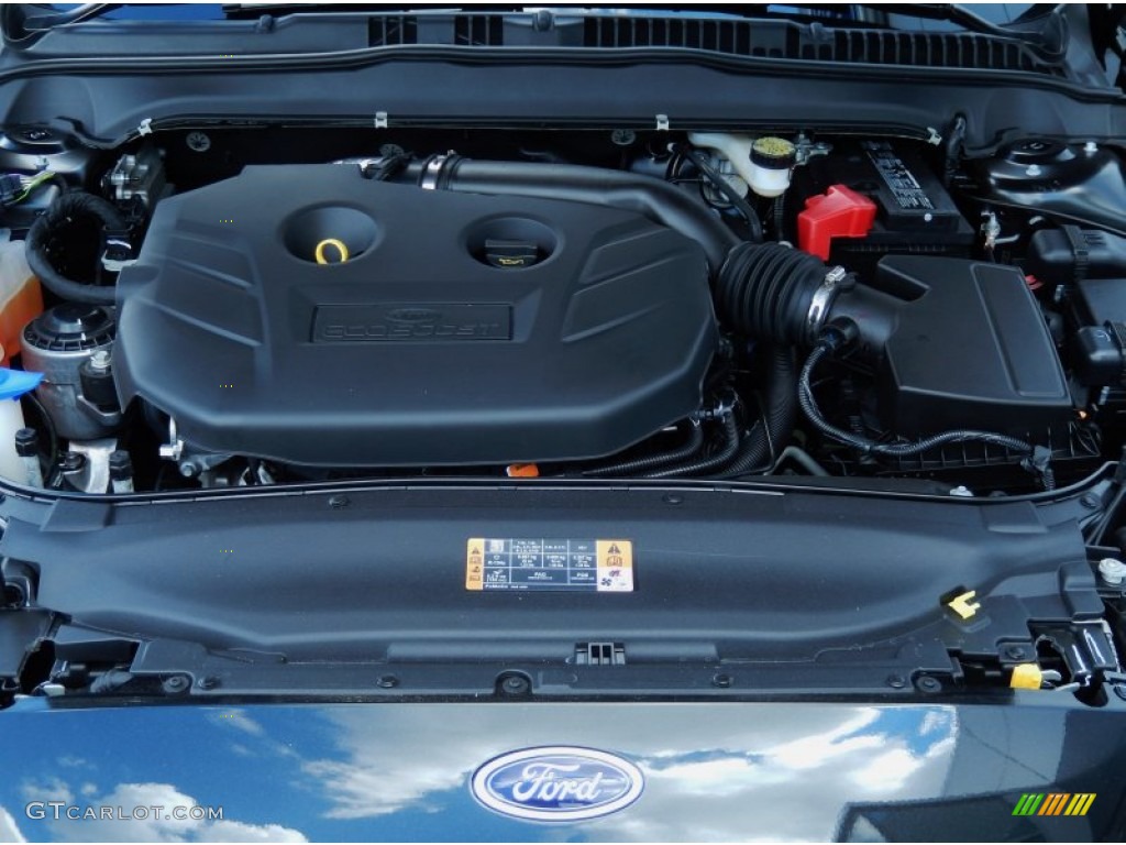 2014 Ford Fusion SE EcoBoost 2.0 Liter GTDI EcoBoost Turbocharged DOHC 16-Valve Ti-VCT 4 Cylinder Engine Photo #85154699