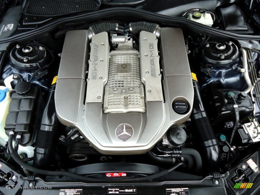 2003 Mercedes-Benz S 55 AMG Sedan Engine Photos
