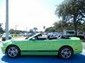 Gotta Have it Green 2014 Ford Mustang V6 Premium Convertible Exterior