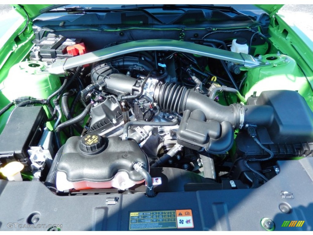 2014 Ford Mustang V6 Premium Convertible 3.7 Liter DOHC 24-Valve Ti-VCT V6 Engine Photo #85155270