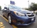 Marine Blue Pearl - Impreza 2.0i Premium 4 Door Photo No. 8