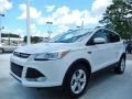 2014 White Platinum Ford Escape SE 1.6L EcoBoost  photo #1