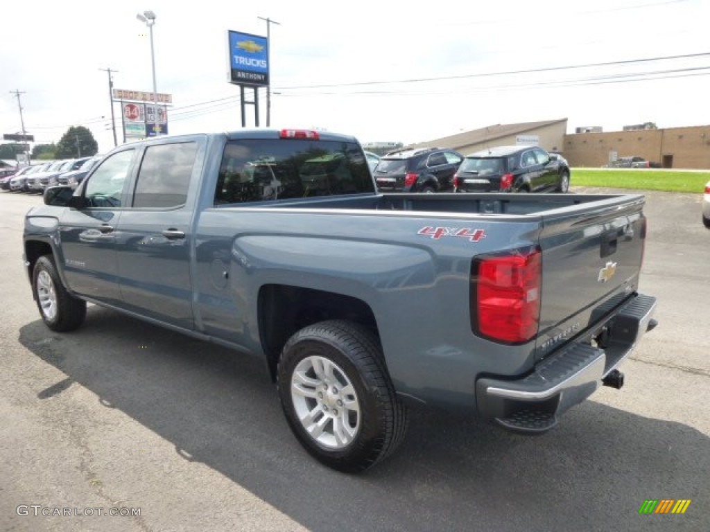 2014 Silverado 1500 LT Crew Cab 4x4 - Blue Granite Metallic / Jet Black/Dark Ash photo #5