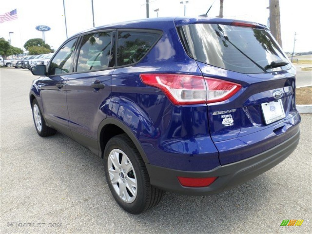 2014 Escape S - Deep Impact Blue / Charcoal Black photo #3