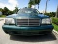 Brilliant Emerald Green Metallic 1997 Mercedes-Benz S 420 Sedan Exterior