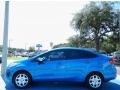 2013 Blue Candy Ford Fiesta SE Sedan  photo #2