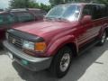 Medium Red Pearl Metallic 1996 Toyota Land Cruiser 