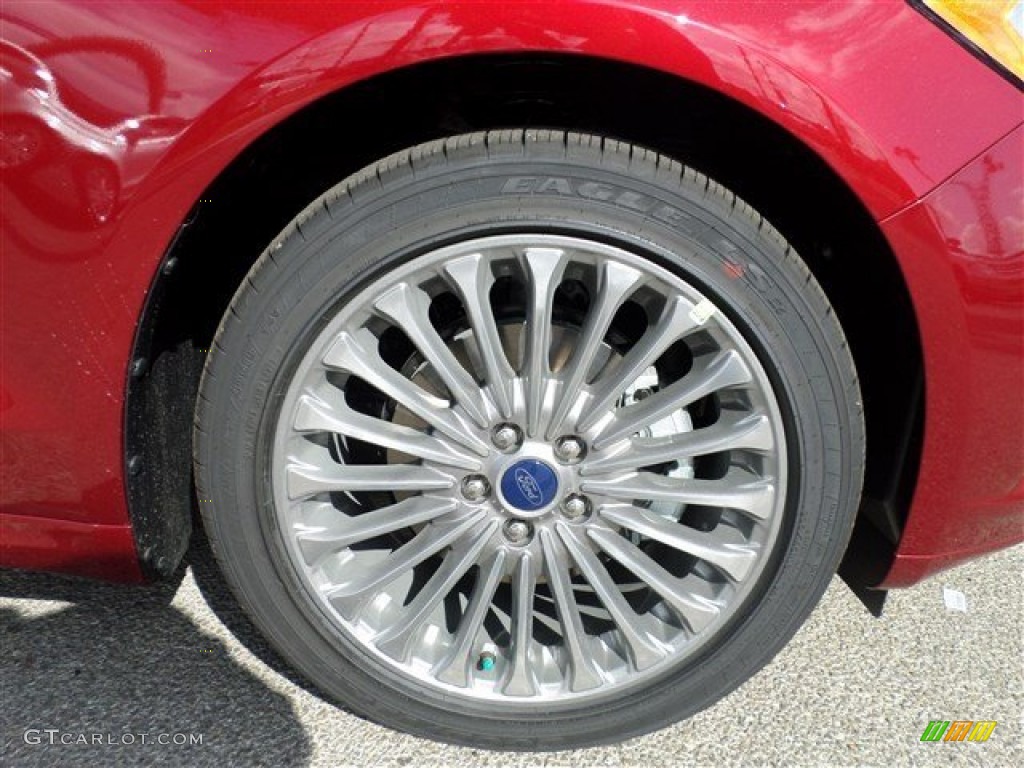 2014 Ford Fusion Hybrid Titanium Wheel Photo #85159637