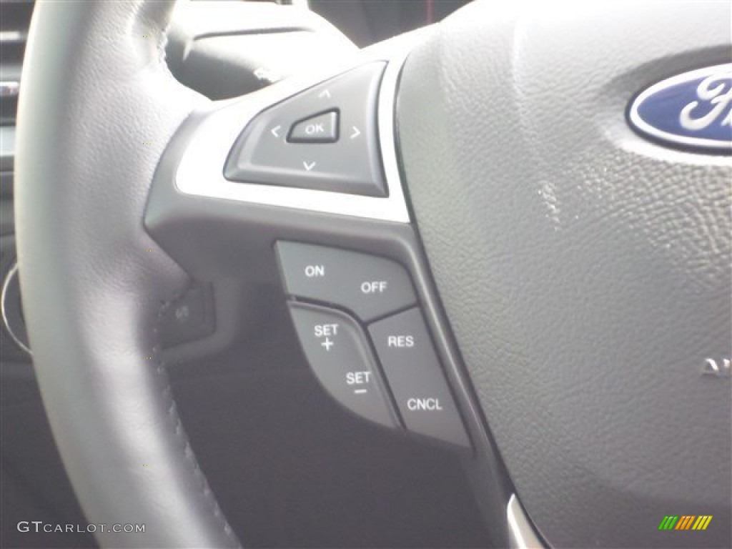 2014 Ford Fusion Hybrid Titanium Controls Photo #85159802