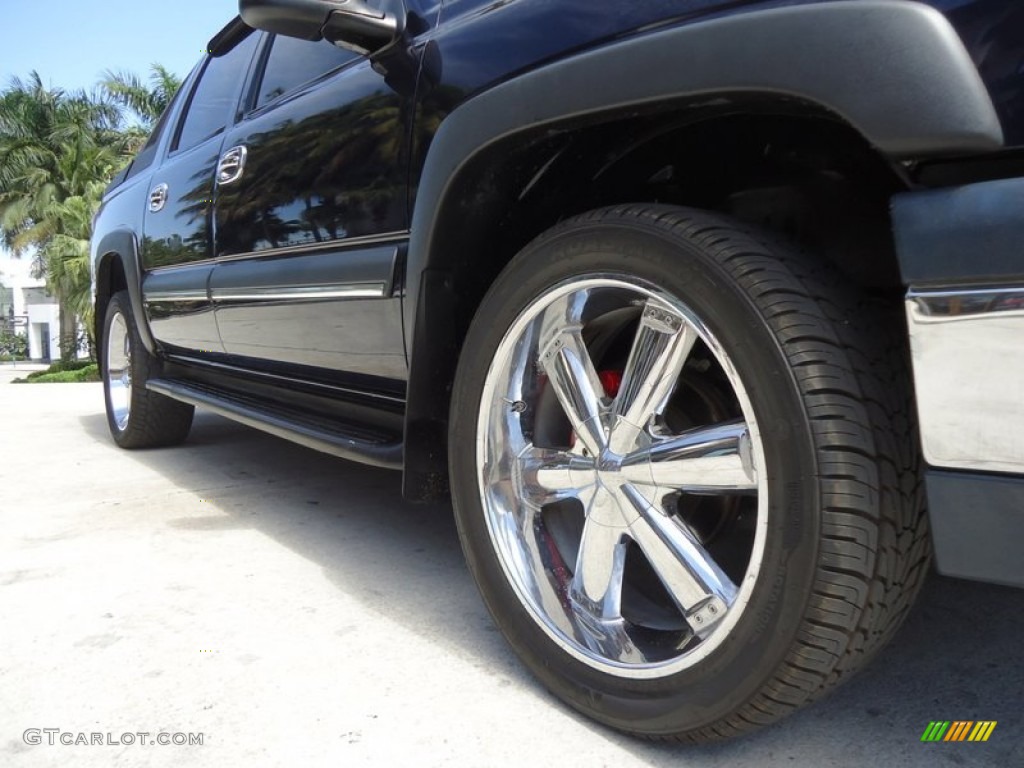 2004 Avalanche 1500 Z66 - Dark Blue Metallic / Dark Charcoal photo #22