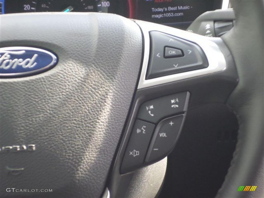 2014 Ford Fusion Hybrid Titanium Controls Photo #85159826