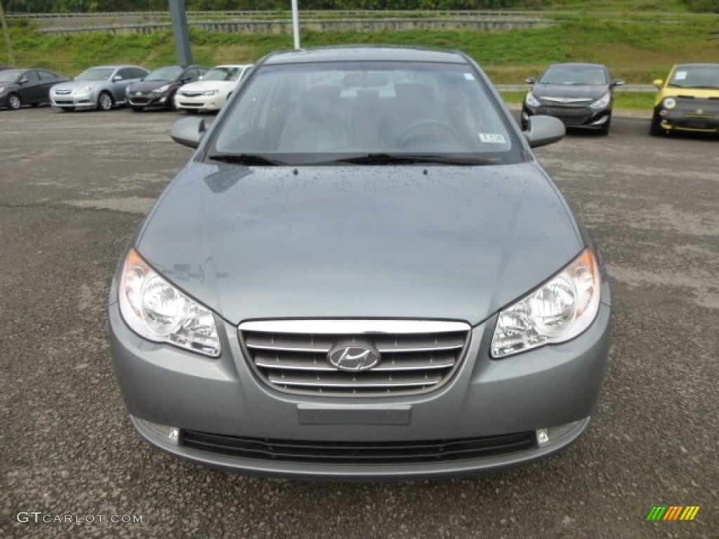 2009 Elantra GLS Sedan - Carbon Gray / Gray photo #2
