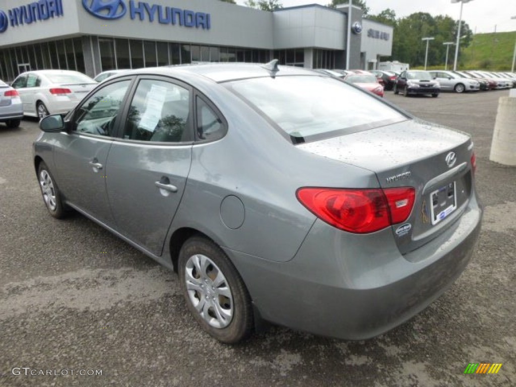 2009 Elantra GLS Sedan - Carbon Gray / Gray photo #5