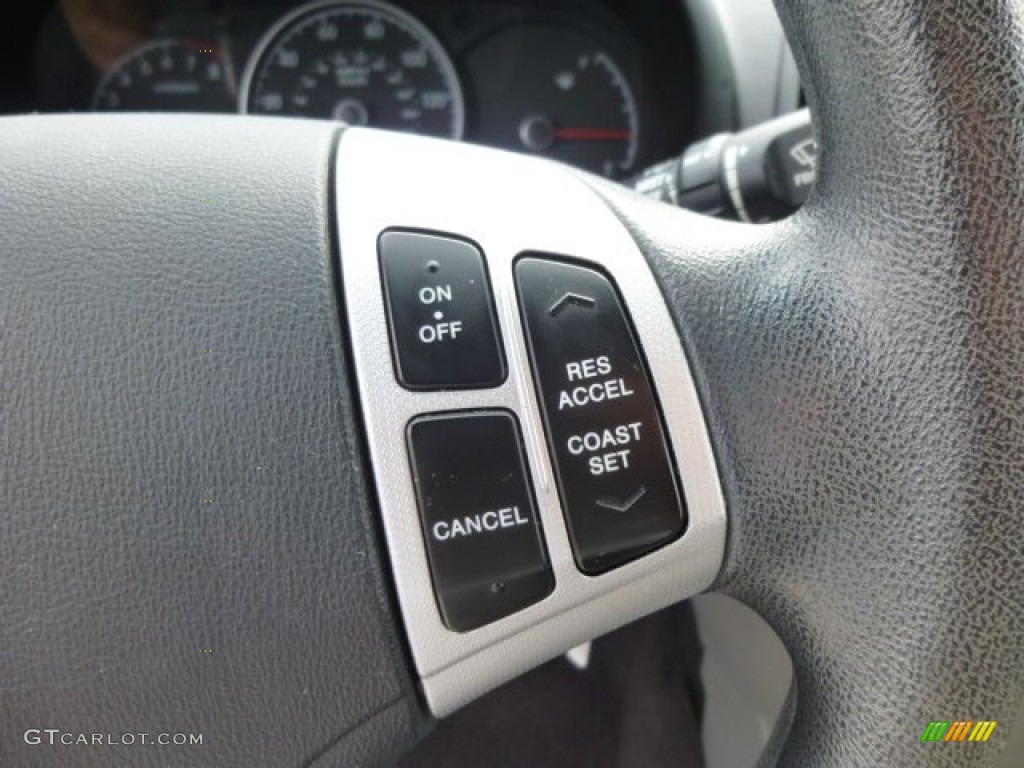 2009 Elantra GLS Sedan - Carbon Gray / Gray photo #18