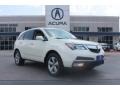 Aspen White Pearl 2010 Acura MDX 