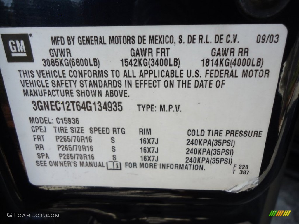 2004 Avalanche 1500 Z66 - Dark Blue Metallic / Dark Charcoal photo #76