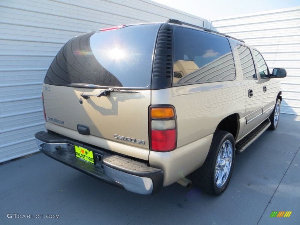 2005 Suburban 1500 LS - Sandstone Metallic / Tan/Neutral photo #4