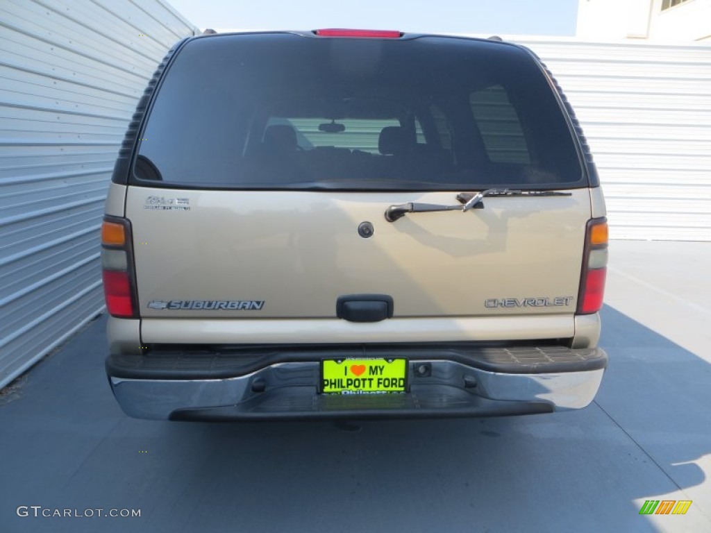 2005 Suburban 1500 LS - Sandstone Metallic / Tan/Neutral photo #5