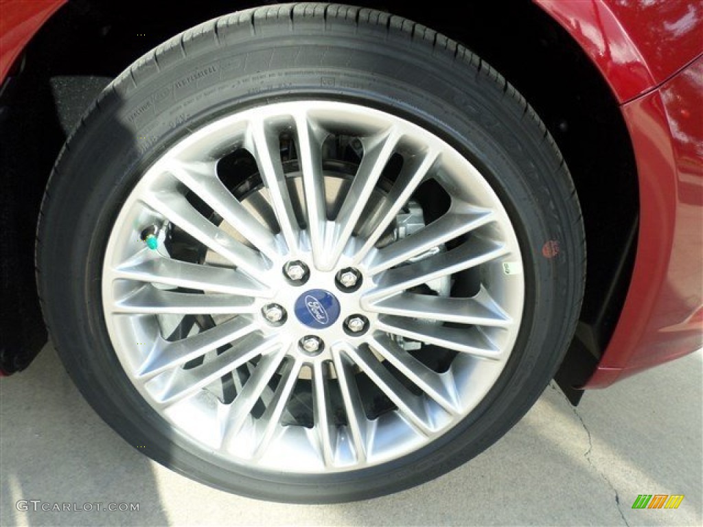 2014 Ford Fusion SE EcoBoost Wheel Photo #85161695