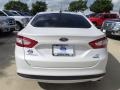 2014 White Platinum Ford Fusion SE EcoBoost  photo #4