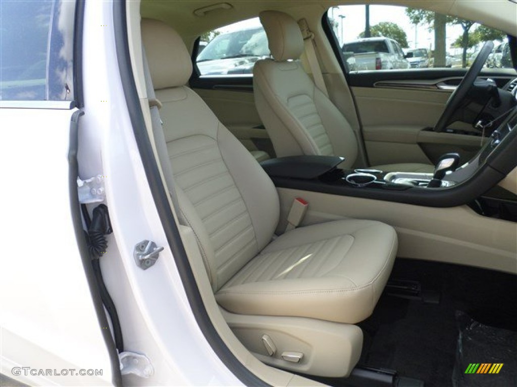 2014 Ford Fusion SE EcoBoost Front Seat Photo #85162262