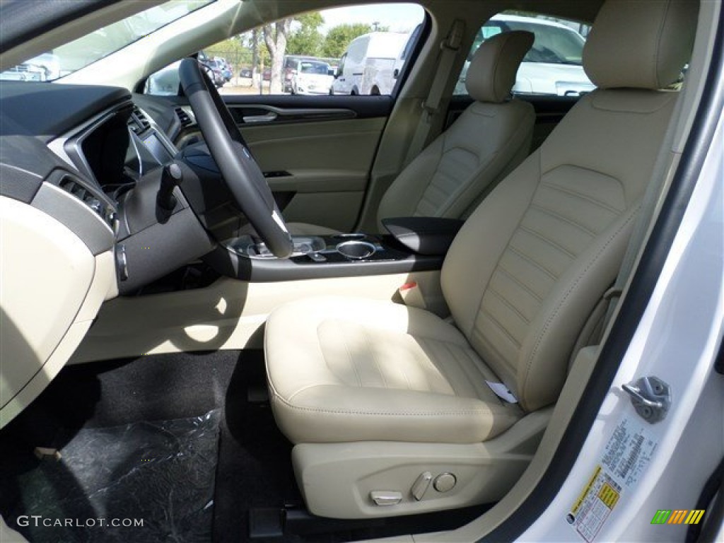 2014 Ford Fusion SE EcoBoost Front Seat Photo #85162451