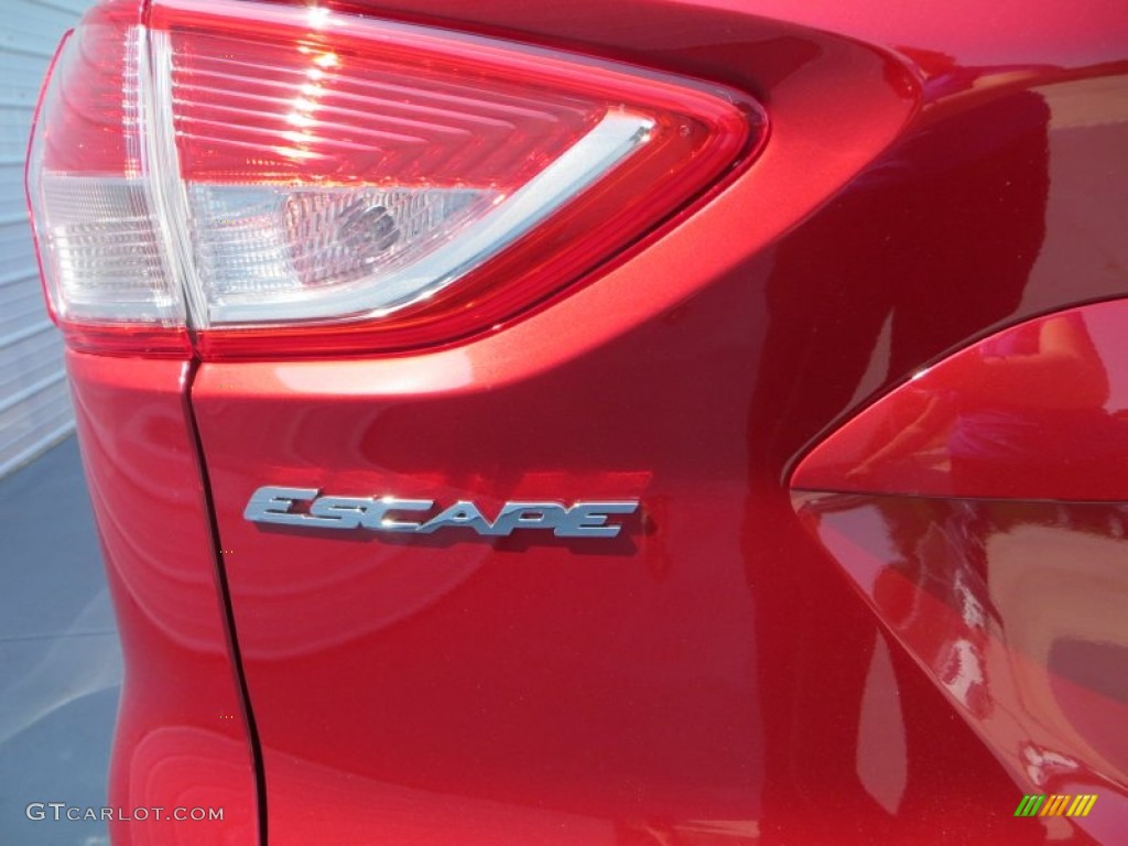 2014 Escape SE 1.6L EcoBoost - Ruby Red / Charcoal Black photo #6