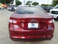 2014 Ruby Red Ford Fusion SE EcoBoost  photo #4