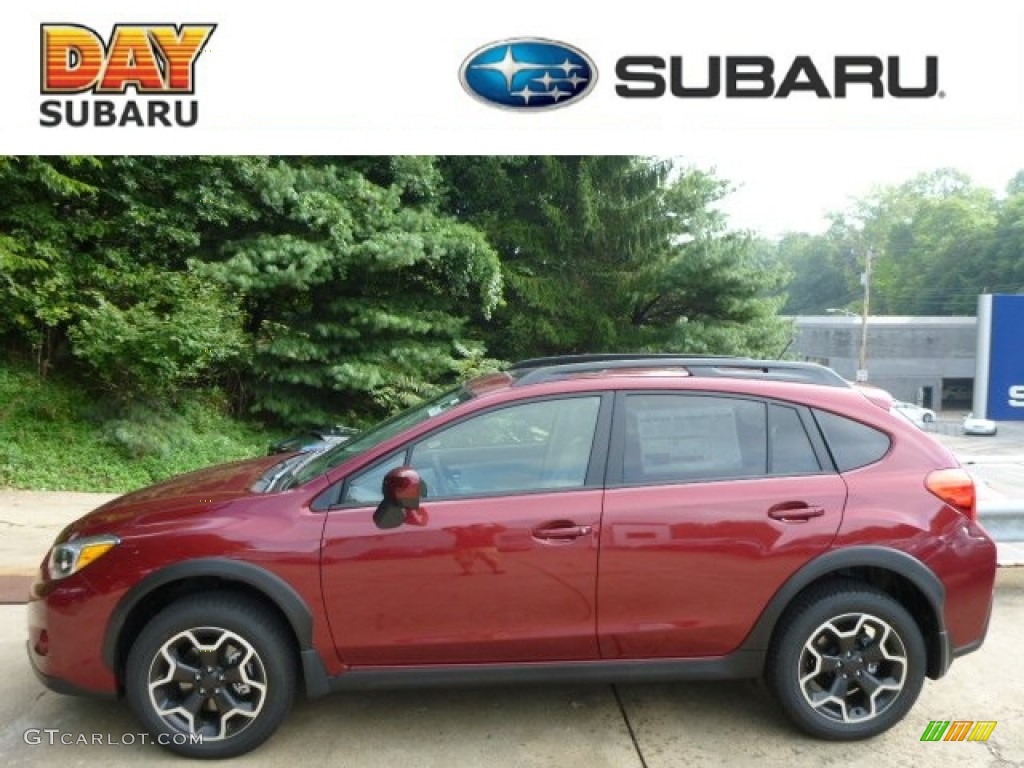 2013 XV Crosstrek 2.0 Premium - Venetian Red Pearl / Ivory photo #1