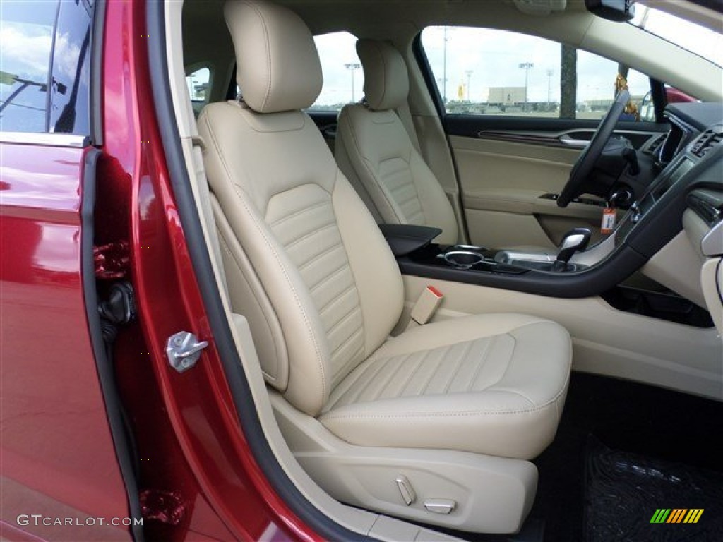 2014 Ford Fusion SE EcoBoost Front Seat Photo #85162805