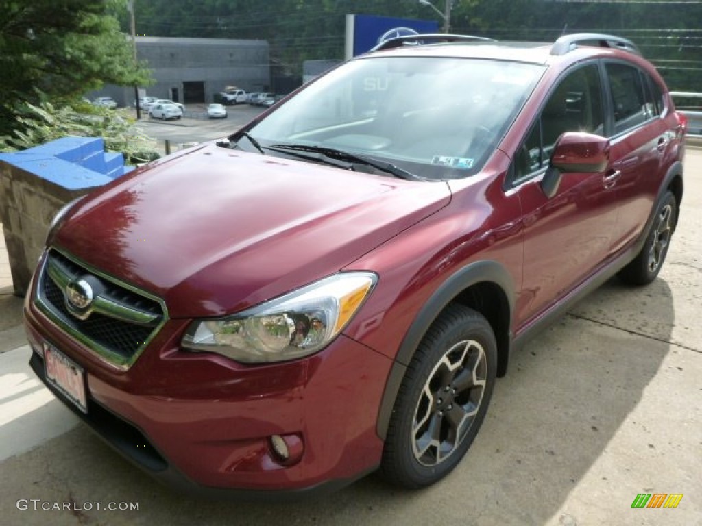 2013 XV Crosstrek 2.0 Premium - Venetian Red Pearl / Ivory photo #7