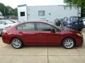 Deep Cherry Red Pearl - Impreza 2.0i Premium 4 Door Photo No. 5