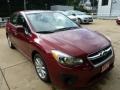 Deep Cherry Red Pearl - Impreza 2.0i Premium 4 Door Photo No. 6