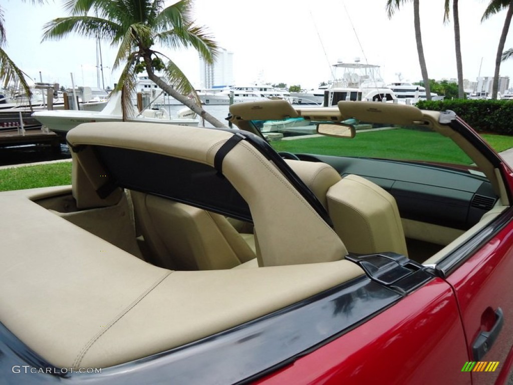 1994 SL 320 Roadster - Imperial Red / Beige photo #15