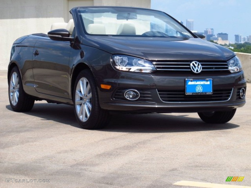 2014 Eos Komfort - Black Oak Brown Metallic / Cornsilk Beige photo #1