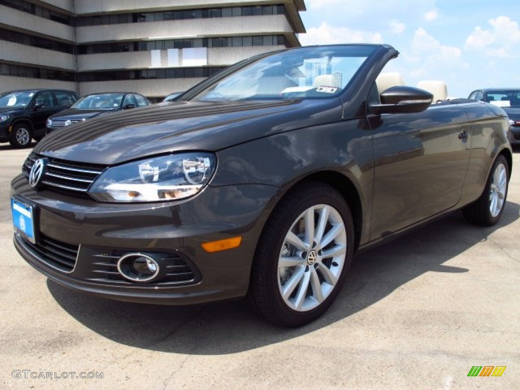 2014 Eos Komfort - Black Oak Brown Metallic / Cornsilk Beige photo #3