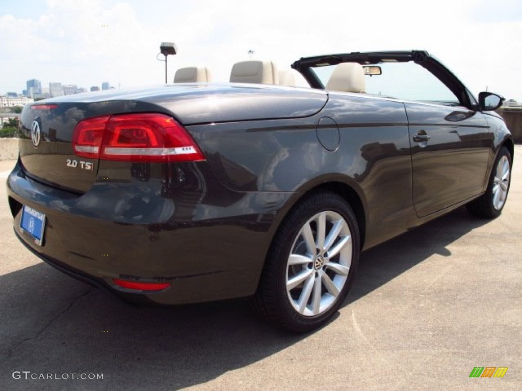 2014 Eos Komfort - Black Oak Brown Metallic / Cornsilk Beige photo #6