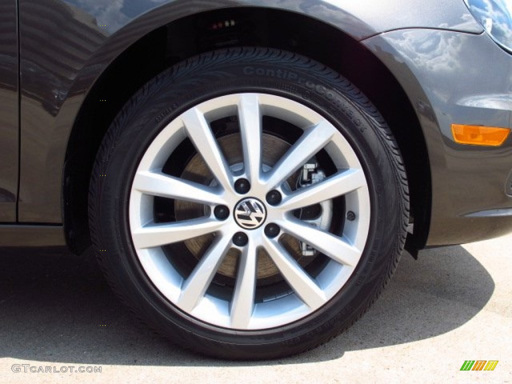 2014 Eos Komfort - Black Oak Brown Metallic / Cornsilk Beige photo #7