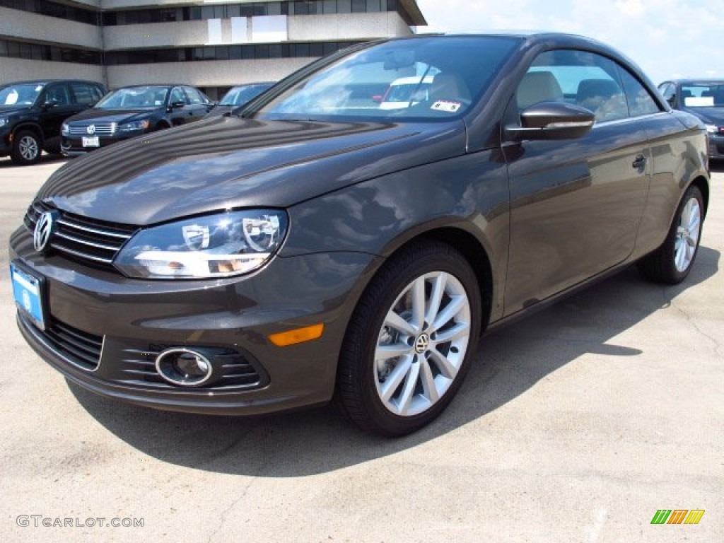 2014 Eos Komfort - Black Oak Brown Metallic / Cornsilk Beige photo #8