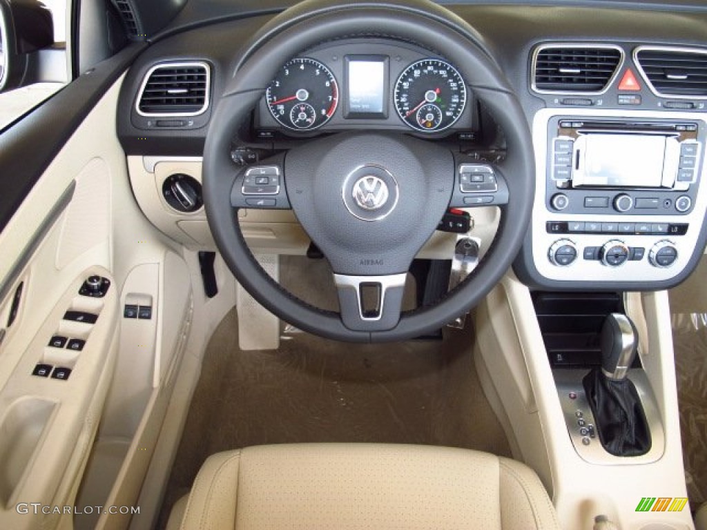 2014 Eos Komfort - Black Oak Brown Metallic / Cornsilk Beige photo #13