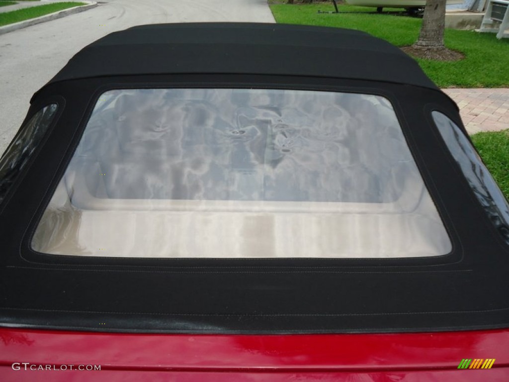 1994 SL 320 Roadster - Imperial Red / Beige photo #56