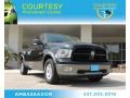 2011 Brilliant Black Crystal Pearl Dodge Ram 1500 SLT Quad Cab  photo #1