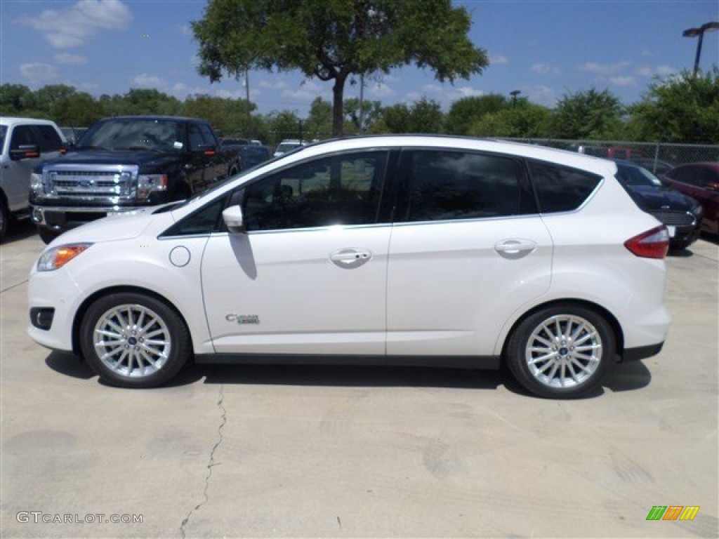 White Platinum 2013 Ford C-Max Energi Exterior Photo #85165256