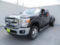 Tuxedo Black Metallic - F350 Super Duty Lariat Crew Cab 4x4 Dually Photo No. 6