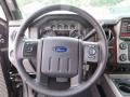 Black 2014 Ford F350 Super Duty Lariat Crew Cab 4x4 Dually Steering Wheel